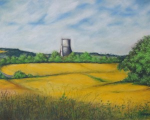 In der Nähe von Mülheim-Kärlich - 50 cm x 65 cm