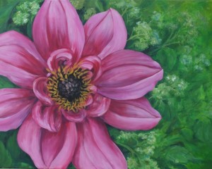 Blume - 50 cm x 70 cm