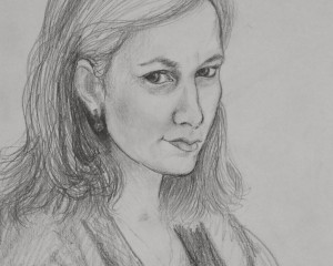 Selbstportrait - 30 cm x 21 cm