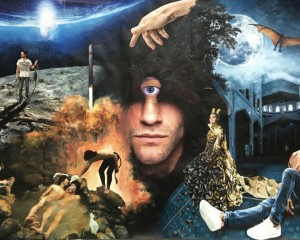 Collage - Der Weg -59 cm x 84 cm