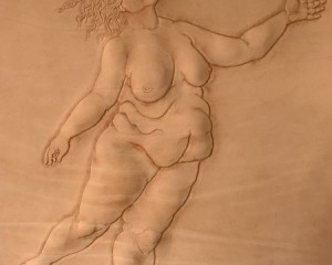 Inspiration - Punzierung auf Leder - 64 cm x 44 cm